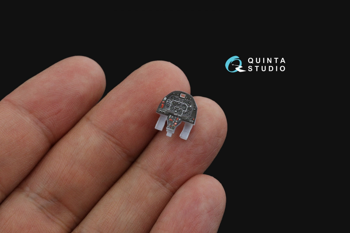 Quinta Studio QD72139 P-51D early 3D-Printed coloured Interior on decal paper (Airfix) 1/72 – zdjęcie 9