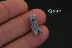 Intérieur imprimé en 3D et coloré sur papier décalcomanie Quinta Studio QD72025 F-14A (pour kit GWH) 1/72 – Bild 6
