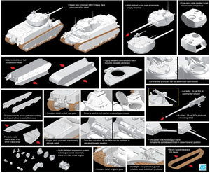 Dragon 6789 M6A1 Char lourd (1/35) – Bild 2