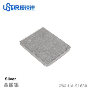 U-Star UA-91680 Poudre d&amp;#39;émail vieilli argent métallisé – image 2