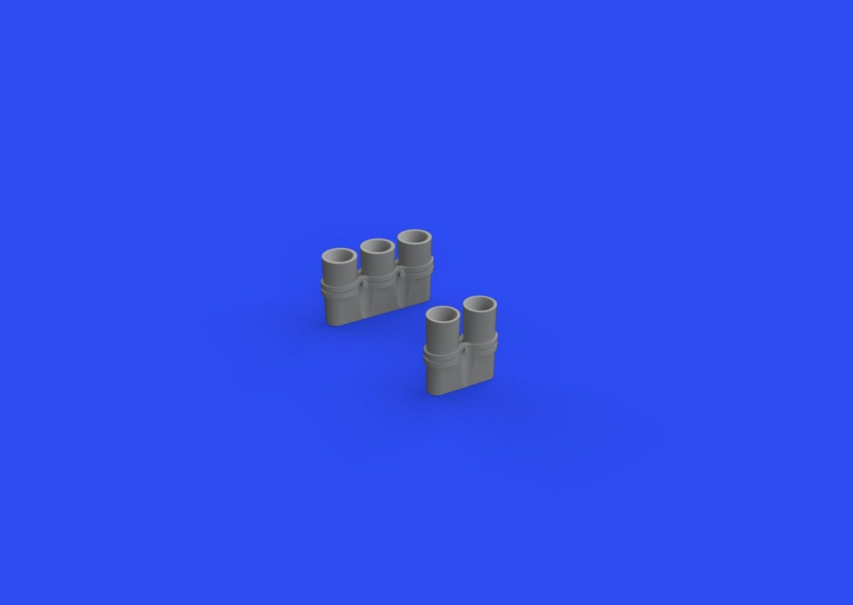 Cheminées d&amp;#39;échappement Eduard 648683 F6F EDUARD 1/48 – image 2