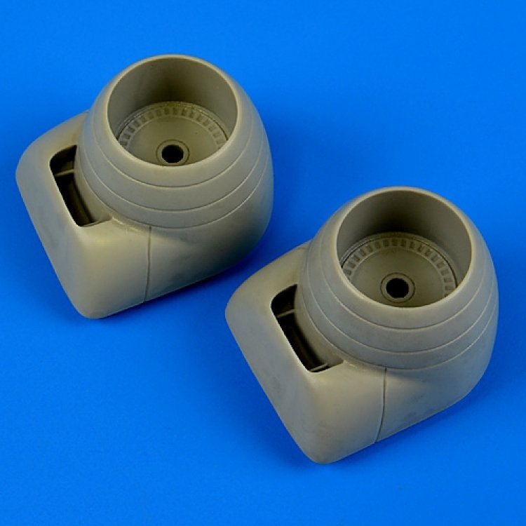Quickboost QB48582 OV-1 Mohawk capots corrects Roden 1/48