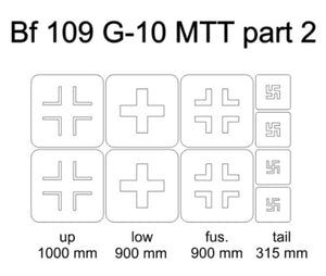 Omask 24024 Bf 109 G-10 MTT partie 2 1/48