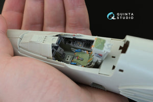 Intérieur imprimé en 3D et coloré sur papier décalcomanie Quinta Studio QD32010 Mirage 2000-5 (pour maquette Kitty Hawk) 1/32 – image 13