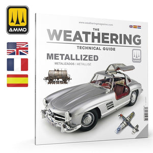 AMMO par Mig Jimenez 5231 LE GUIDE TECHNIQUE DE VIEILLISSEMENT 01 - Métallisé (Anglais, Espagnol, Français)