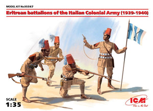 ICM 35567 Bataillons érythréens de l&amp;#39;armée coloniale italienne (1939-1940) 1/35