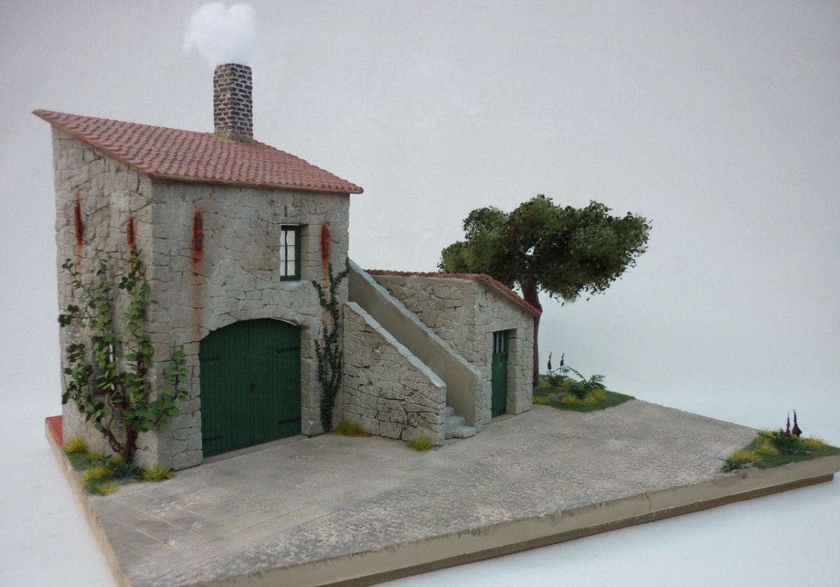 RT-Diorama 35185 Socle de diorama : « Ferme italienne » 1/35 – image 4
