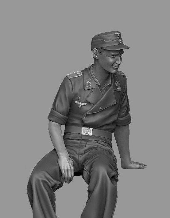 Art Panzer FI35-123 Tireur de StuG au repos 1/35