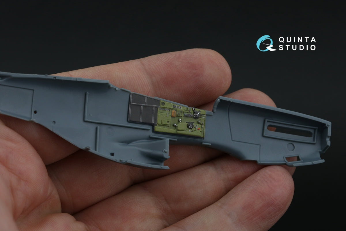 Quinta Studio QD72182 P-51D Mustang Late 3D-Printed &amp;amp; coloured Interior on decal paper (Eduard) 1/72 – zdjęcie 11