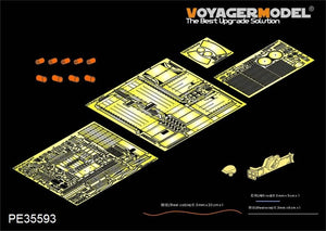 Maquette Voyager PE35593 Char allemand Pz.Kpfw.I Ausf.F (version tardive) de la Seconde Guerre mondiale pour maquette HobbyBoss 83805 au 1/35