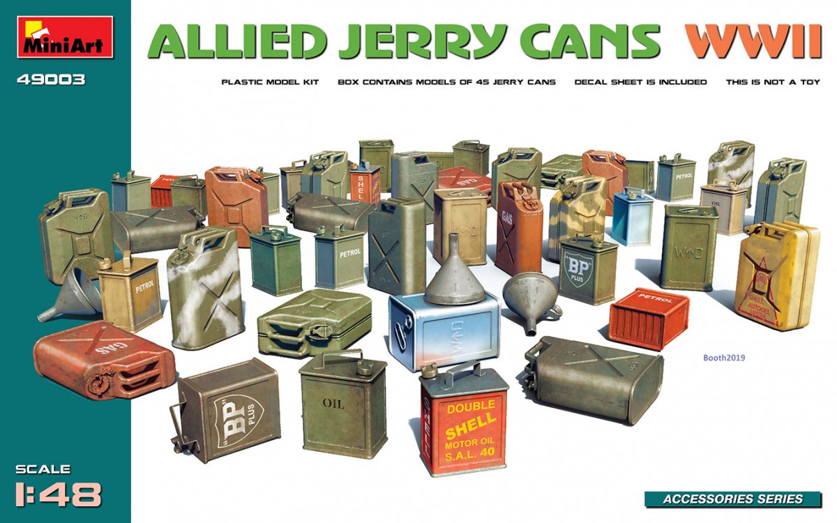 MiniArt 49003 JERRY CANONS ALLIÉS WW2 1/48