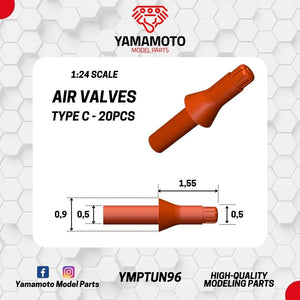Valves pneumatiques Yamamoto YMPTUN96 Type C 1/24