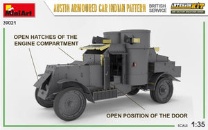 Miniart 39021 Voiture blindée Austin, modèle indien. Service britannique. Maquette intérieure 1/35 – Bild 6