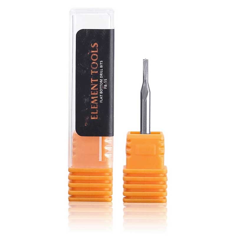 Foret à noyau plat de précision en tungstène DSPIAE FB-15, 1,5 mm