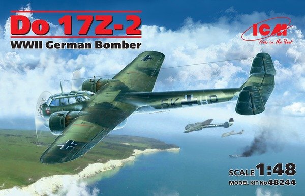 ICM 48244 Do 17Z-2 Bombardier allemand de la Seconde Guerre mondiale (1/48)