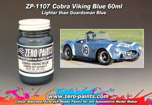 Peinture Zero Paints ZP-1107 - Bleu Viking Cobra 60 ml