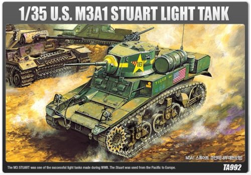 Maquette Academy 13269 USM3A1 STUART LIGHT TANK 1/35