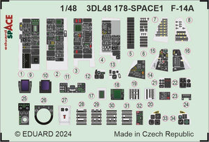 Eduard 3DL48178 F-14A SPACE GREAT WALL HOBBY 1/48  – Bild 4