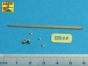 Antennes allemandes Aber R-42 de 2 m avec base annulaire (ensemble de 3 pièces) – image 2