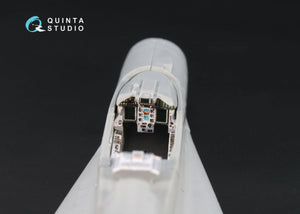 Intérieur imprimé en 3D et coloré sur papier décalcomanie Quinta Studio QD72003 MiG-29 SMT (pour kit Zvezda 7309) 1/72 – image 3