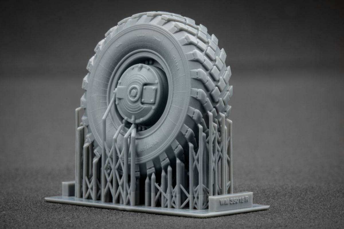 ScaleX WM 35015 GAZ Tiger V1 Ordinary wheel set (for Meng) 1/35
