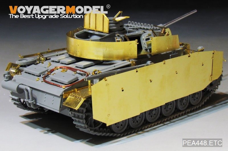 Voyager Model PEA448 WWII German Pz.Kpfw.III Ausf.M/N Additional Armour (For TAKOM) 1/35 – zdjęcie 3