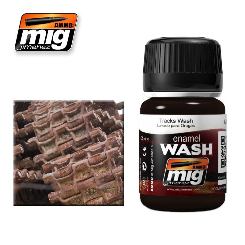 AMMO de Mig Jimenez 1002 TRACKS WASH 35ml