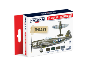 Coffret de peinture Hataka HTK-AS04 pour l&amp;#39;armée de l&amp;#39;air américaine (4 x 17 ml) – Bild 3