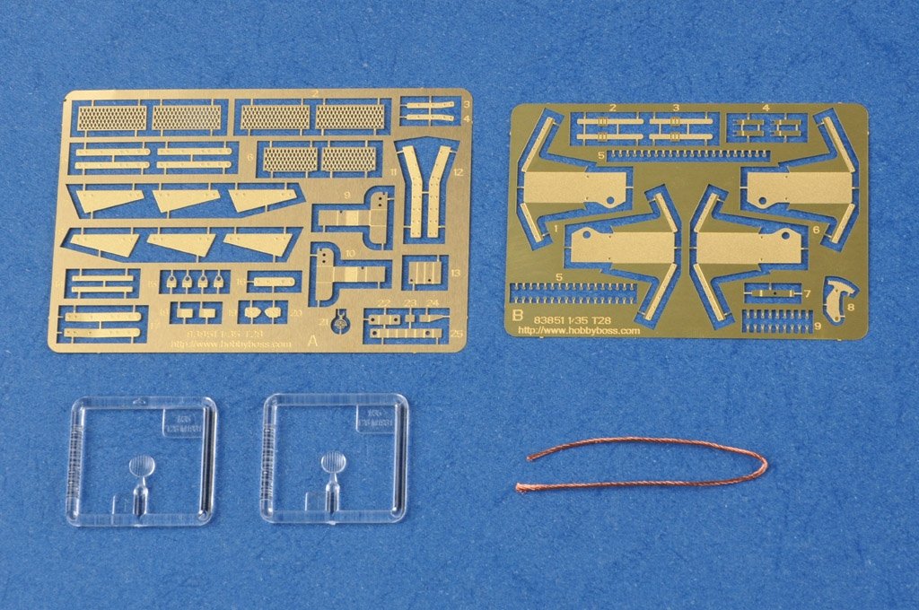 Hobby Boss 83852 Char moyen soviétique T-28 soudé – Bild 9