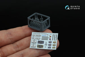 Quinta Studio QD+48546 Kubelwagen Type 82 3D-Printed &amp;amp; colored Interior on decal paper (Tamiya) (with 3D-printed resin parts) 1/48 – image 5