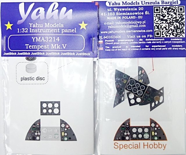 Yahu YMA3214 Tempest Mk.V (Special Hobby) 1/32