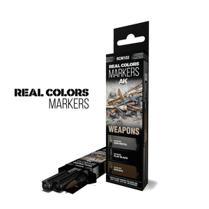 AK Interactive RCM103 WEAPONS – RC MARKERS SET RCM032 RCM033 RCM007 – zdjęcie 2