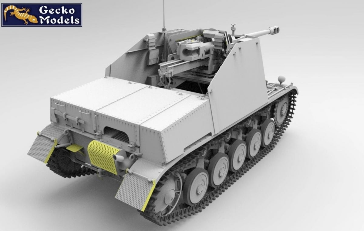 Gecko Models 16GM0010 PANZER JAGER II fur Pak 40 Sd.Kfz. 131 (Early Production) 1/16