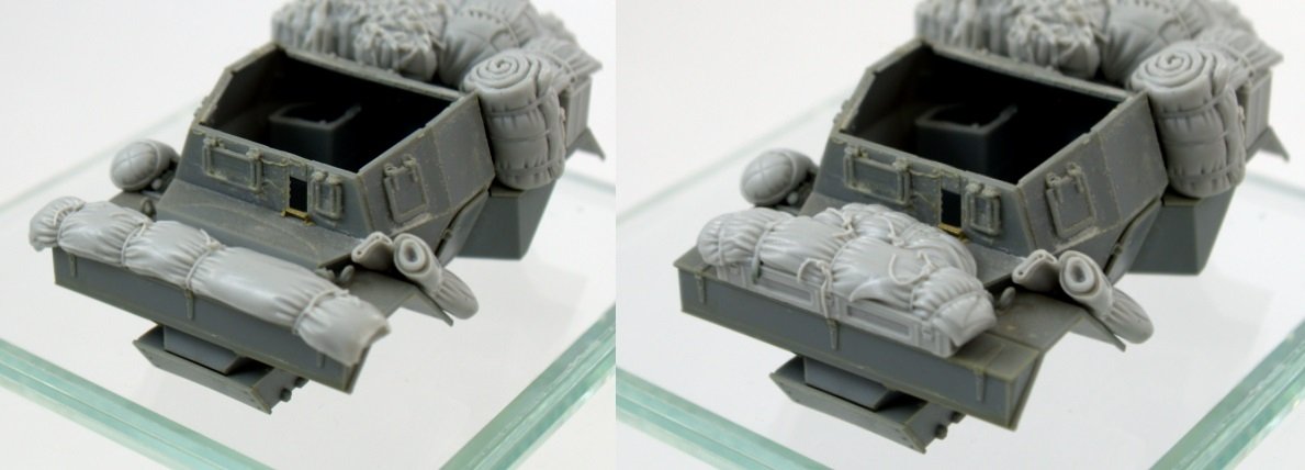 Ensemble de rangement Panzer Art RE35-597 pour Daimler « Dingo » au 1/35 – image 5