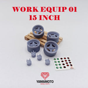 Yamamoto YMPRIM8 Work Equip 01 15&amp;quot; 1/24 – imagen 2