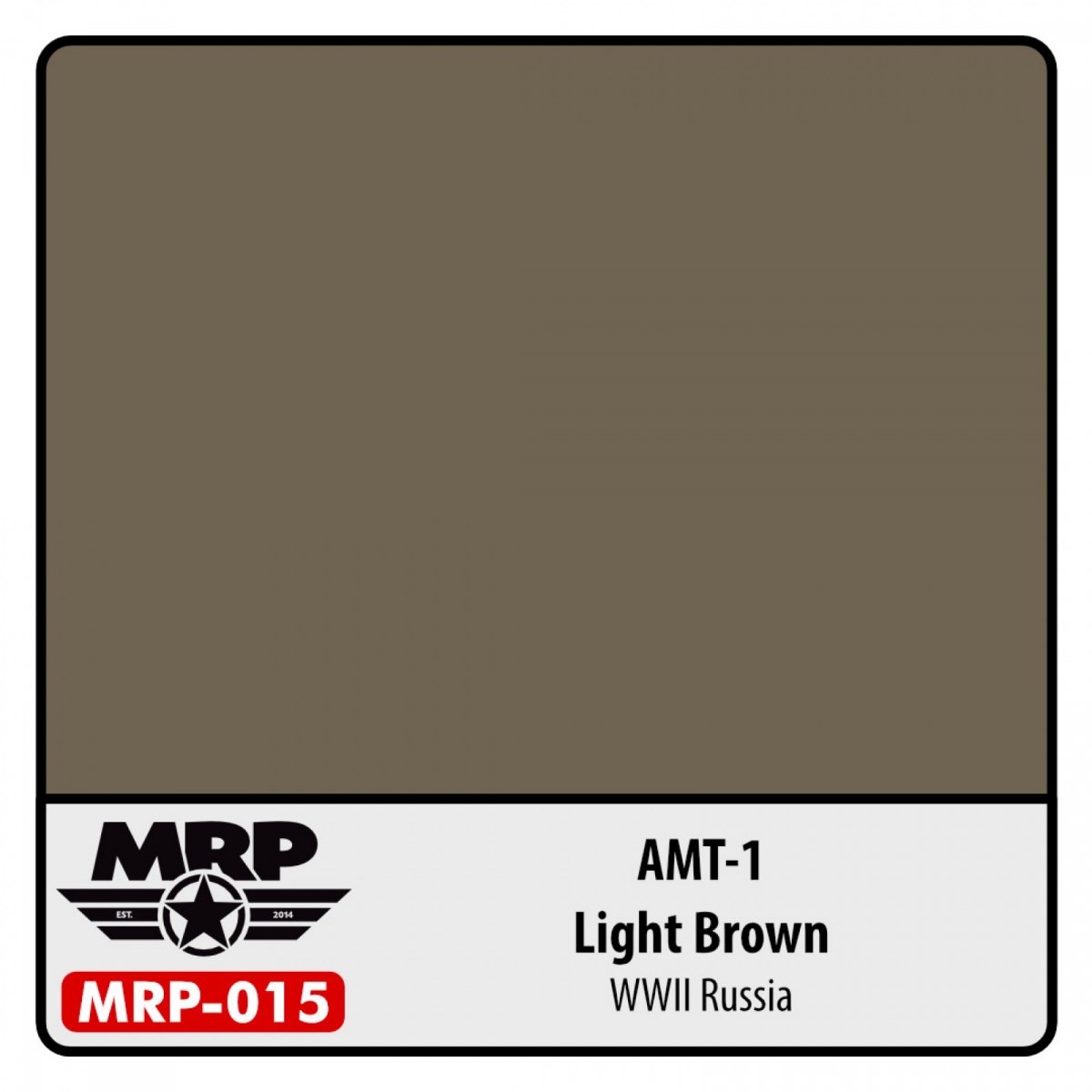 Peinture MR. Paint MRP-015 AMT-1 Brun clair Russie Seconde Guerre mondiale 30 ml