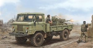 Trumpeter 01017 Camion léger russe GAZ-66 avec ZU-23-2
