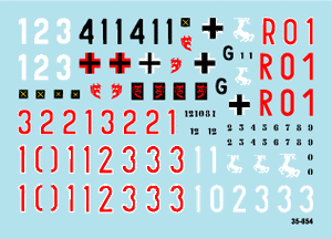Star Decals 35-854 Prusse-Orientale/Koenigsberg 1 1/35 – image 3