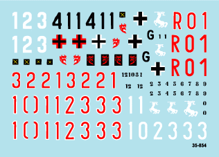 Star Decals 35-854 Prusse-Orientale/Koenigsberg 1 1/35 – image 3