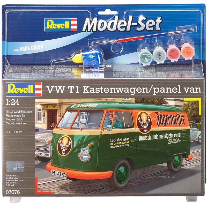 Revell 67076 VW T1 Kastenwagen Maquette 1/24