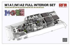 Rye Field Model 5121 M1A1 / M1A2 Abrams Ensemble intérieur complet 1/35