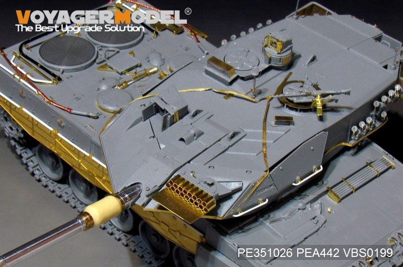 Maquette Voyager PE351026 Leopard 2A6 allemand moderne de base pour Border BT-002 1/35 – image 9