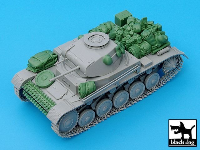 Chien noir T35032 Pz.Kpfw. II Ausf C ensemble d&amp;#39;accessoires 1/35 – image 2