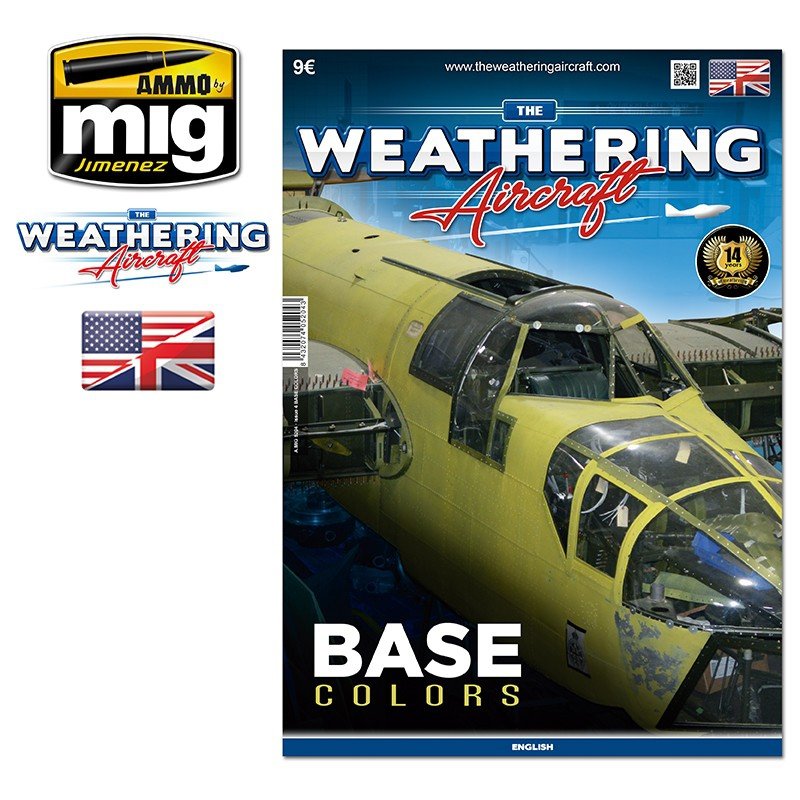 Munitions de Mig Jimenez 5204 TWA ÉDITION 4 COULEURS DE BASE (ANGLAIS)