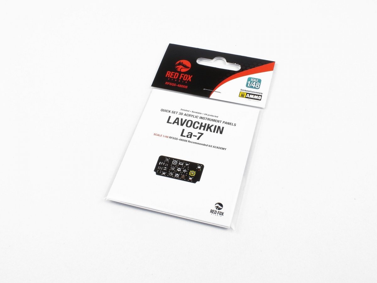 Red Fox Studio QS-48008 Lavochkin La-7 1/48 – immagine 3