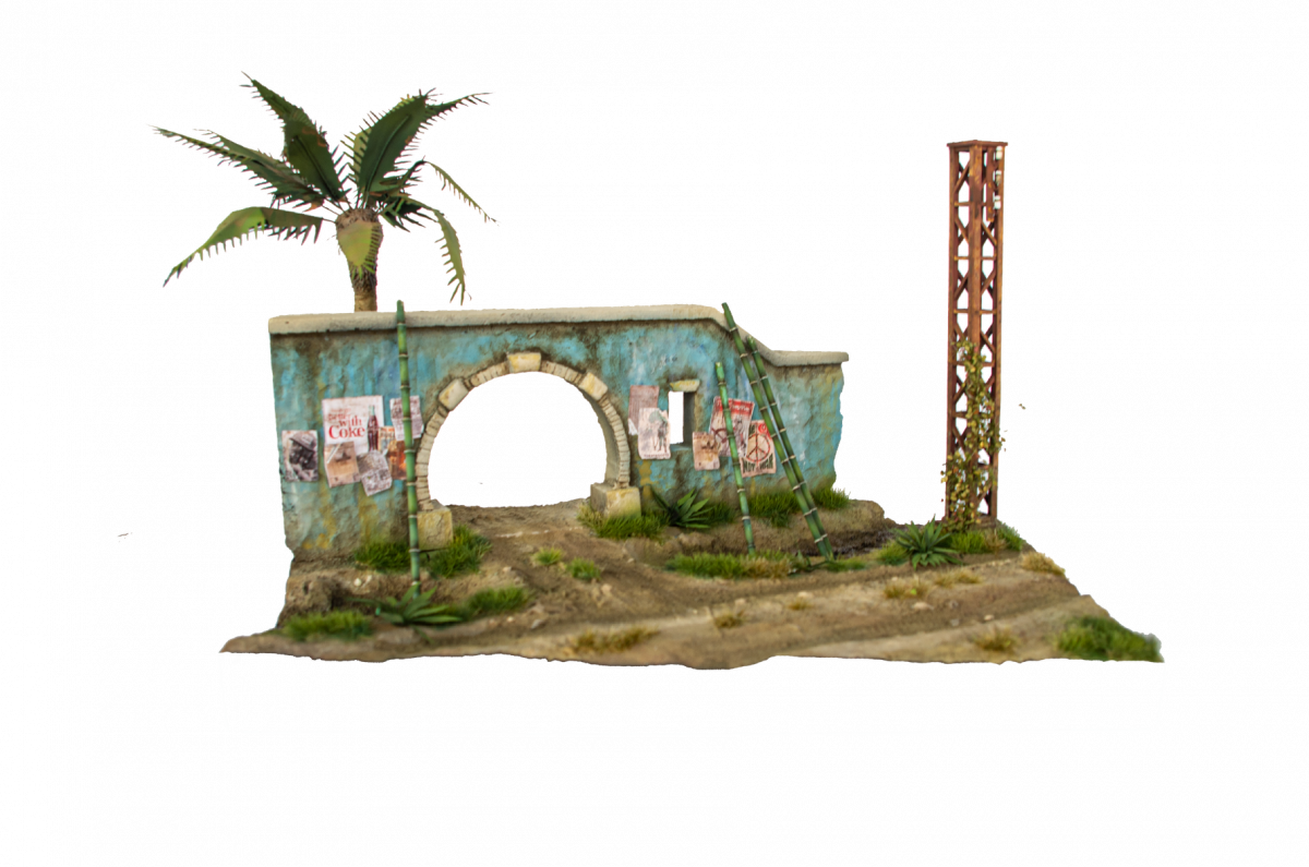 RT-Diorama 35298 Diorama-Base : Route du Vietnam 1/35 – image 6