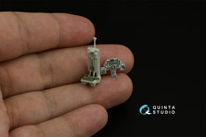 Intérieur imprimé en 3D et coloré sur papier décalcomanie Quinta Studio QD72136 Mitsubishi F-1 (Hasegawa) 1/72 – image 8