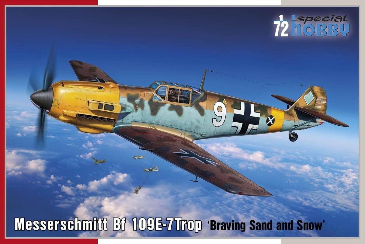Special Hobby 72462 Messerschmitt Bf 109E-7Trop « Braving Sand and Snow » 1/72