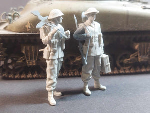 Panzer Art FI35-201 Ensemble d&amp;#39;équipe Bren britannique au 1/35