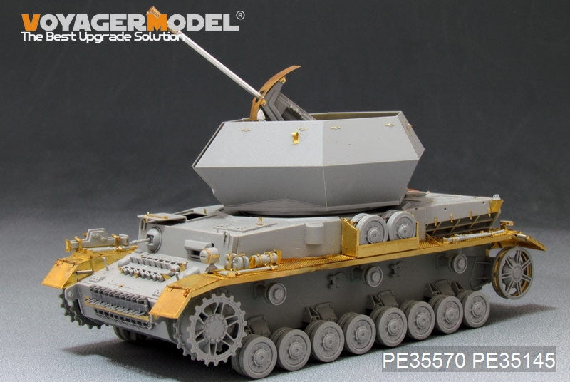 Voyager modèle PE35570 WWII allemand FlakPanzer IV Ostwind pour DROGON 6550 1/35 – image 10
